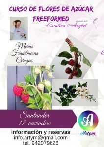 Curso Flores de azúcar Santander